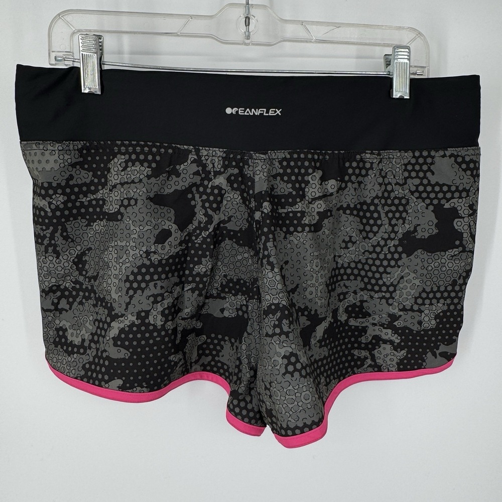 Pelagic Bali Active Shorts Ambush XL Camo Print Stretch Hydro Repel Fishing Core - Picture 10 of 10